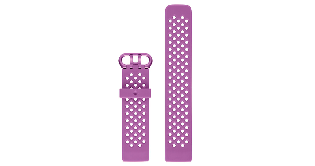 Fitbit Charge 3 Sport Band Berry Ersatzband | inSPORTline