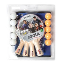 Joola Family Tischtennisset - 4 Tischtennisschläger, 10 Bälle