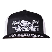 Black Heart Vintage Evil Trucker Cap - weiß
