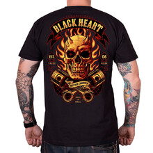 BLACK HEART Hell Boy T-Shirt - schwarz