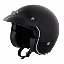 W-TEC YM-629 Motorradhelm - schwarz glänzend