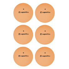 inSPORTline Elisenda S1 6ks Tischtennisbälle - orange