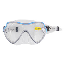 Escubia Apnea Silicon Senior Taucherbrille - blau-grau
