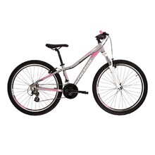 Kross Lea 2.0 27,5" Damen Mountainbike  - Modell 2020 - silber/rosa/weiss