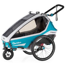 Qeridoo KidGoo 1 Multifunktionaler Kinderwagen 2020 - Petrol Blau