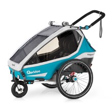 Qeridoo KidGoo 2 Multifunktionaler Kinderwagen 2020 - Petrol Blau