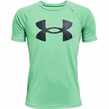 Under Armour Tech Big Logo Unter-T-Shirt für Jungen - Matcha Green