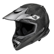 Motocross-Helm W-TEC Crosscomp - karbon lesk
