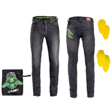 Herren Motorrad Jeans W-TEC Leonard - schwarz