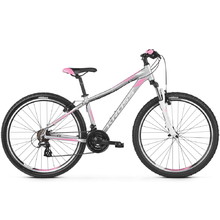 Kross Lea 2.0 26" Damen Mountainbike  - Modell 2020 - silber/rosa/weiss