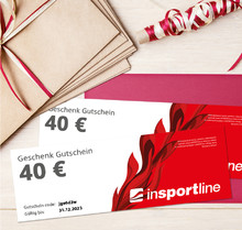 Geschenk-Coupon - 40 € zum E-Shop-Einkauf