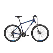 Kross Hexagon 3.0 26" Mountainbike - Modell 2020 - dunkelblau/blau/weiß