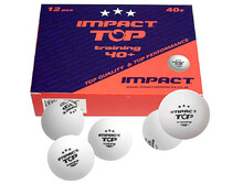 Impact Top Training 12er 40+ Profi Tischtennis Bälle