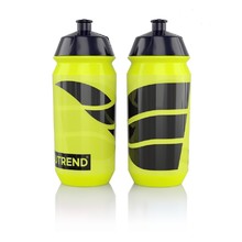 Nutrend Tacx Bidon 2019 500 ml Sportflasche - gelb mit schwarzem Druck