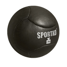 SportKO Medbol 10kg Echtes Leder-Medizinball