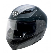 Yohe 950-16 Motorradhelm - Black-Grey