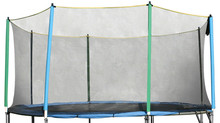 Schutznetz ohne Stangen für die Trampoline von 430 cm - für 8 Stangen