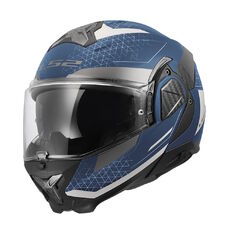 Flip Helm LS2 FF910 Advant II Astral Marineblau Grau P/J