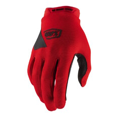 Radsport- und Motocross-Handschuhe 100% Ridecamp rot