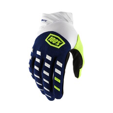 Motocross Handschuhe 100% Airmatic blau/weiss