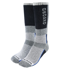 Oxford OxSocks Thermal Regular grau/schwarz/blau