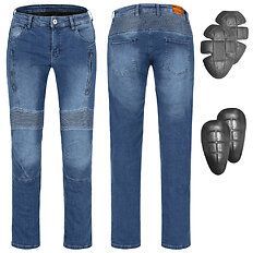 Herren-Moto-Jeans W-TEC Arikaro