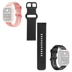 Ersatzarmband für inSPORTline Gradana und Melagra Smartwatches, schwarz