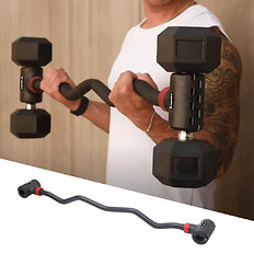 Hantelstange mit Kurzhantelclips inSPORTline Bakuhold 103 cm