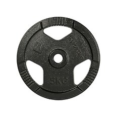 Gusseisenscheibe inSPORTline Hamerton Schwarz 5 kg 30 mm