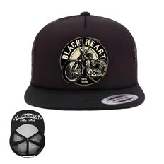 Mütze BLACK HEART Chopper King Trucker BLK