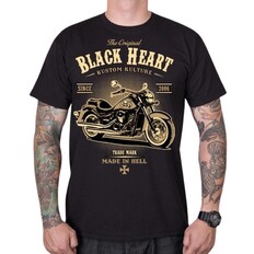 T-shirt BLACK HEART Harley