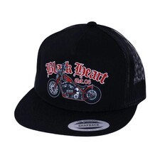 Mütze BLACK HEART Red Chopper Trucker