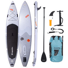 Paddleboard mit Zubehör inSPORTline WaveShard 12'6