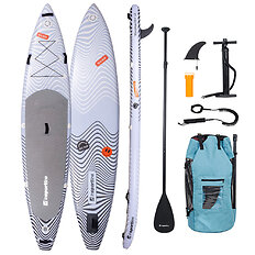 Paddleboard mit Zubehör inSPORTline WaveShard 12'6