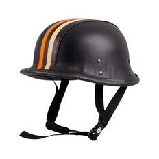 Retro offener Motorradhelm Sodager Stripes