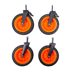 Ersatzräder für Transportwagen 19x7 cm (8x3