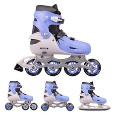 Verstellbare 4in1 inSPORTline Foursimo Schlittschuhe