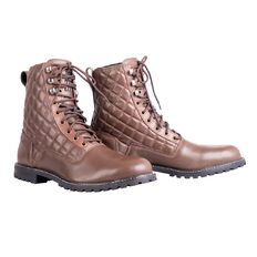 W-TEC Leocia Braun Damen-Moto-Stiefel