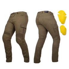 W-TEC Wallbridge Olive Moto Jeans