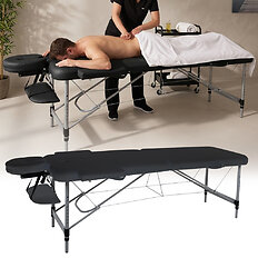 Massageliege inSPORTline Morrani 186x60x62,5-85,5 cm 2-teilig Aluminium