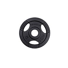 Olympische Scheibe aus Gusseisen inSPORTline Hamerton Black 5 kg 50 mm