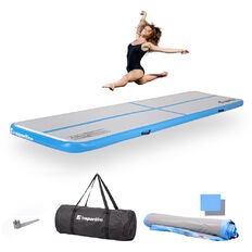 Airtrack inSPORTline Airstunt 400x100x10 cm weiß