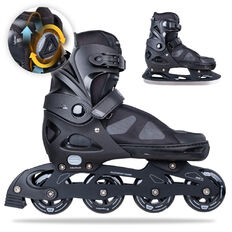 Schlittschuhe 2in1 mit Spannrad inSPORTline Noctys