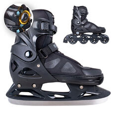 Schlittschuhe 2in1 mit Spannrad inSPORTline Noctys