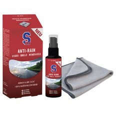 Plexiglasreiniger S100 Anti-Rain 100 ml inklusive Mikrofasertuch