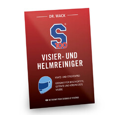 Reinigungstuch für Visier und Beleuchtung S100 Visier und Helmreiniger Tuch