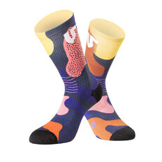 Undershield Funky Camo Socken lila/rosa/gelb