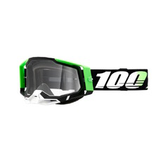 100% Racecraft 2 Calcutta Motorradbrille, klares Plexiglas