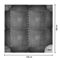 inSPORTline Rubber Belastungsmatte 1,2 cm