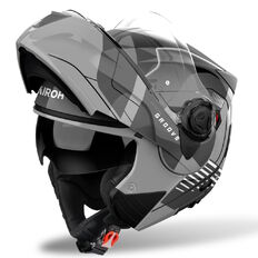 Klapphelm AIROH SPECKTRE Groove P/J grau glänzend